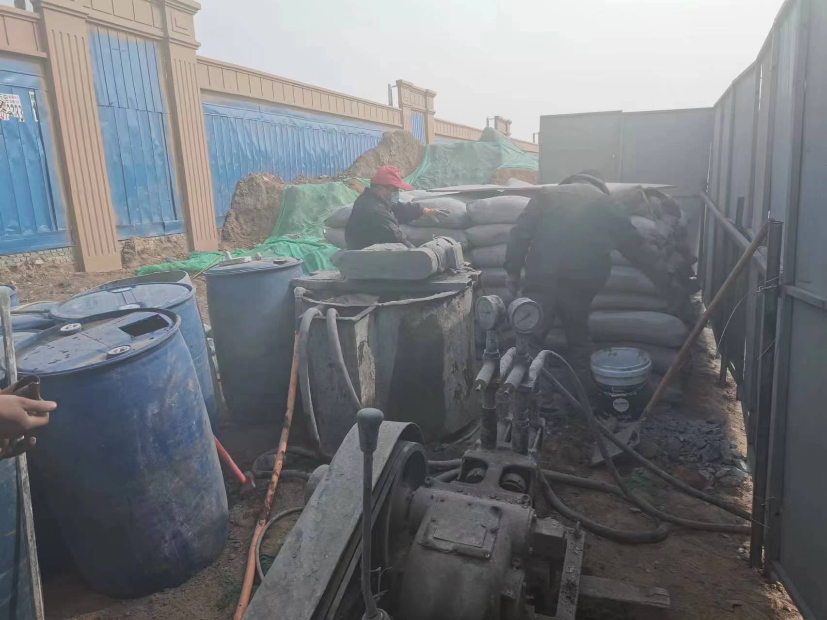 浑源地基沉降注浆加固